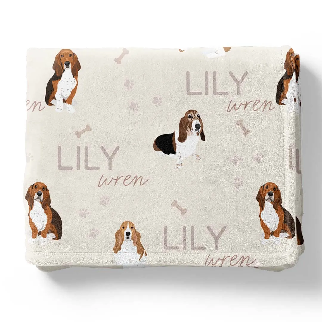 Personalized Kids Blankets | Dog Breeds