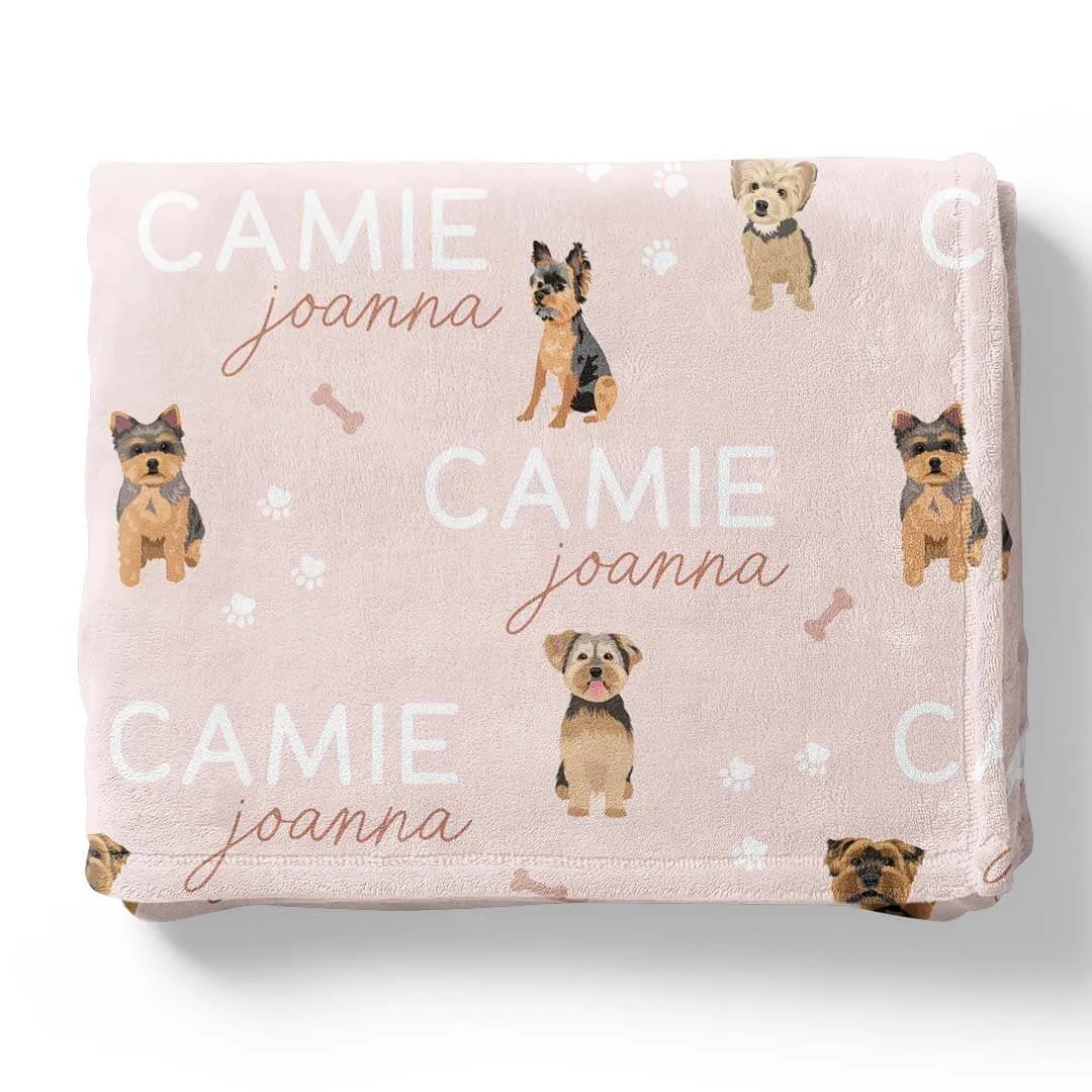 Personalized Kids Blankets | Dog Breeds