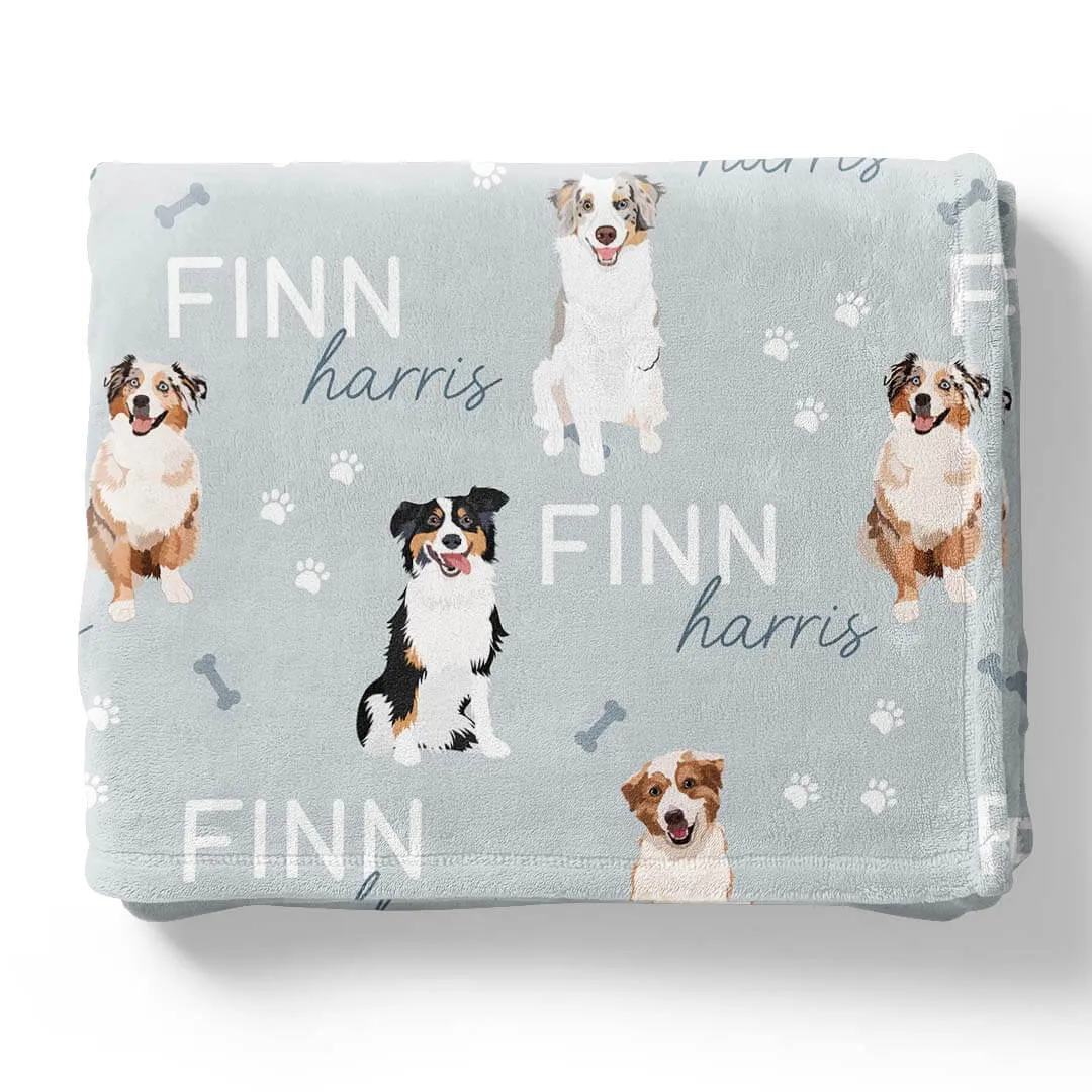 Personalized Kids Blankets | Dog Breeds