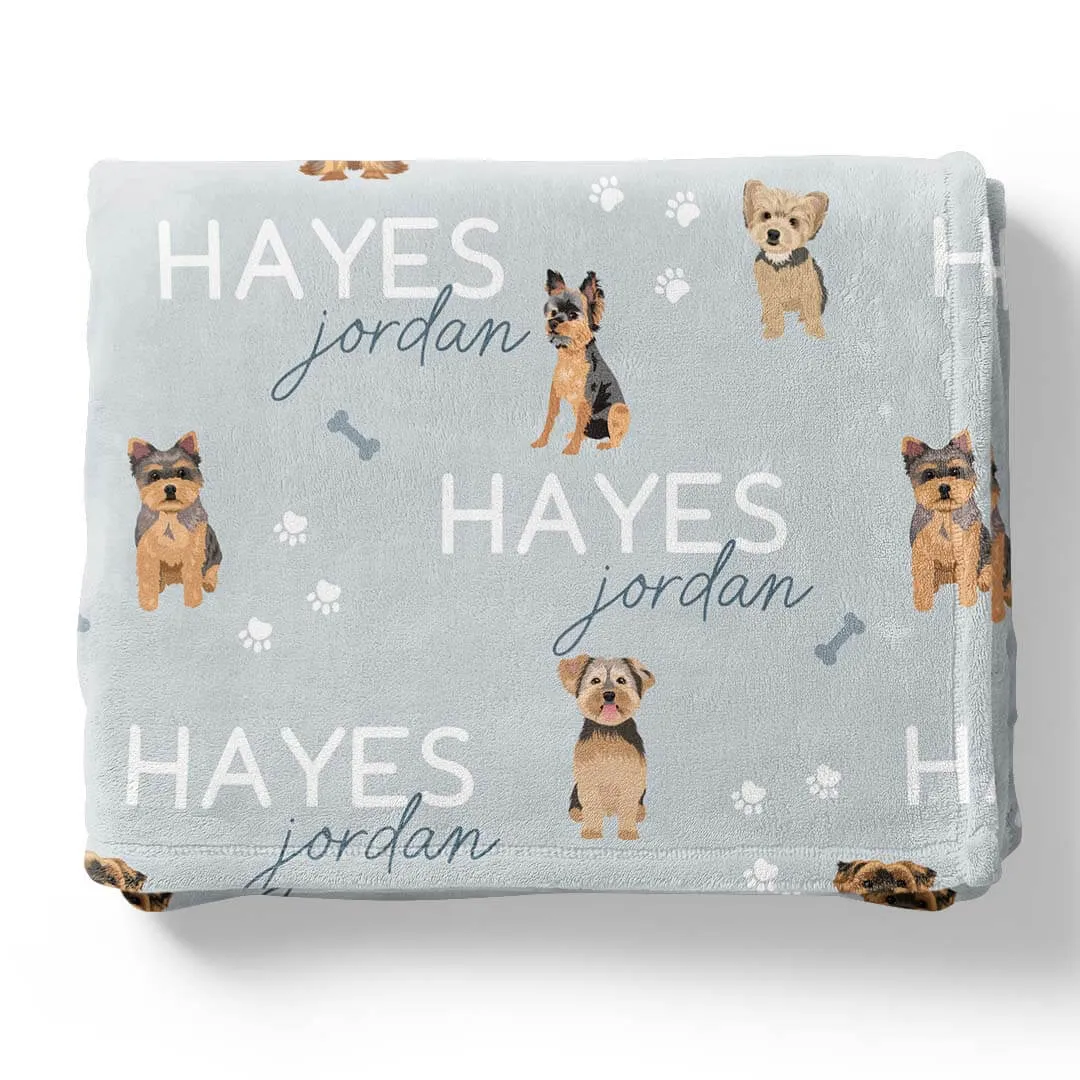 Personalized Kids Blankets | Dog Breeds