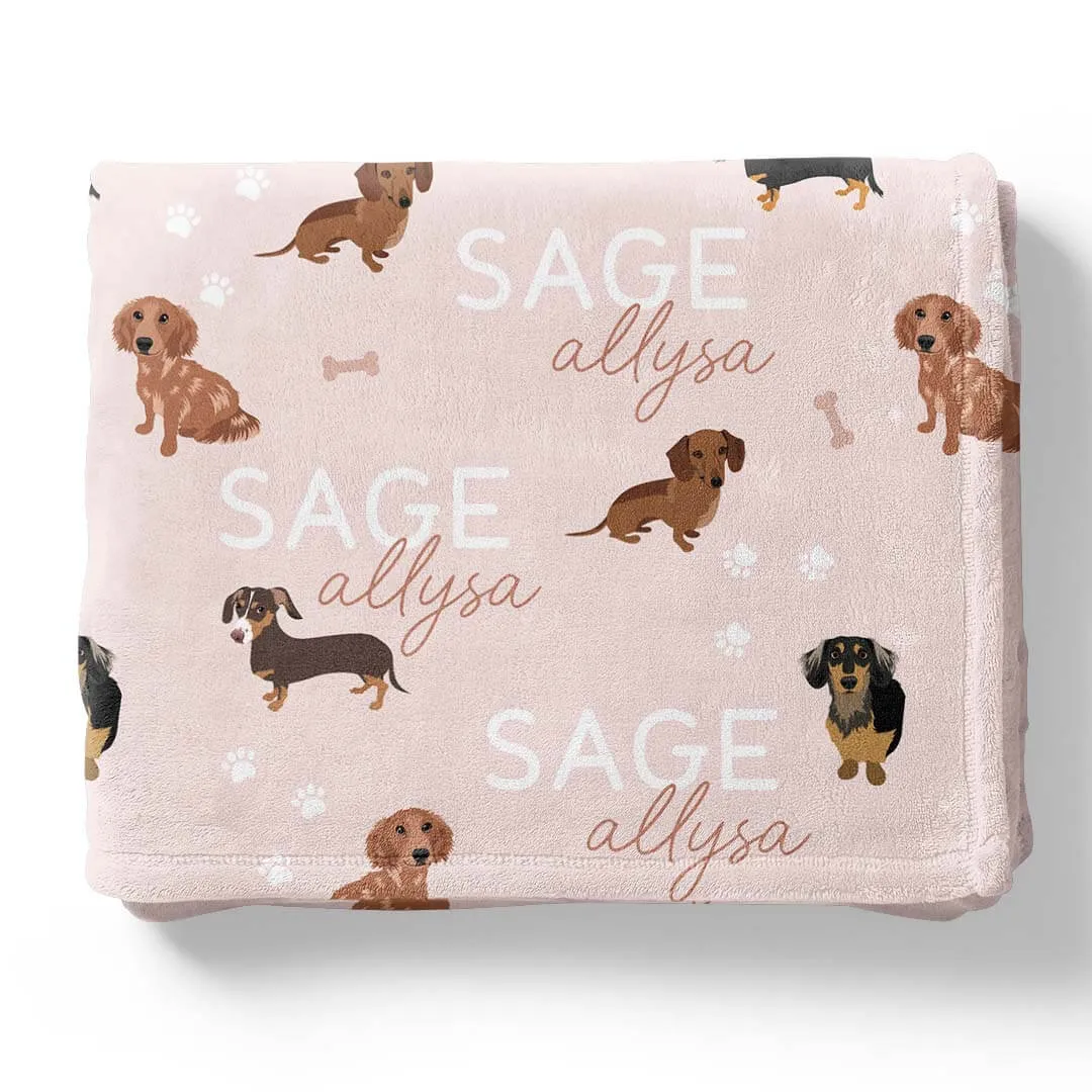 Personalized Kids Blankets | Dog Breeds