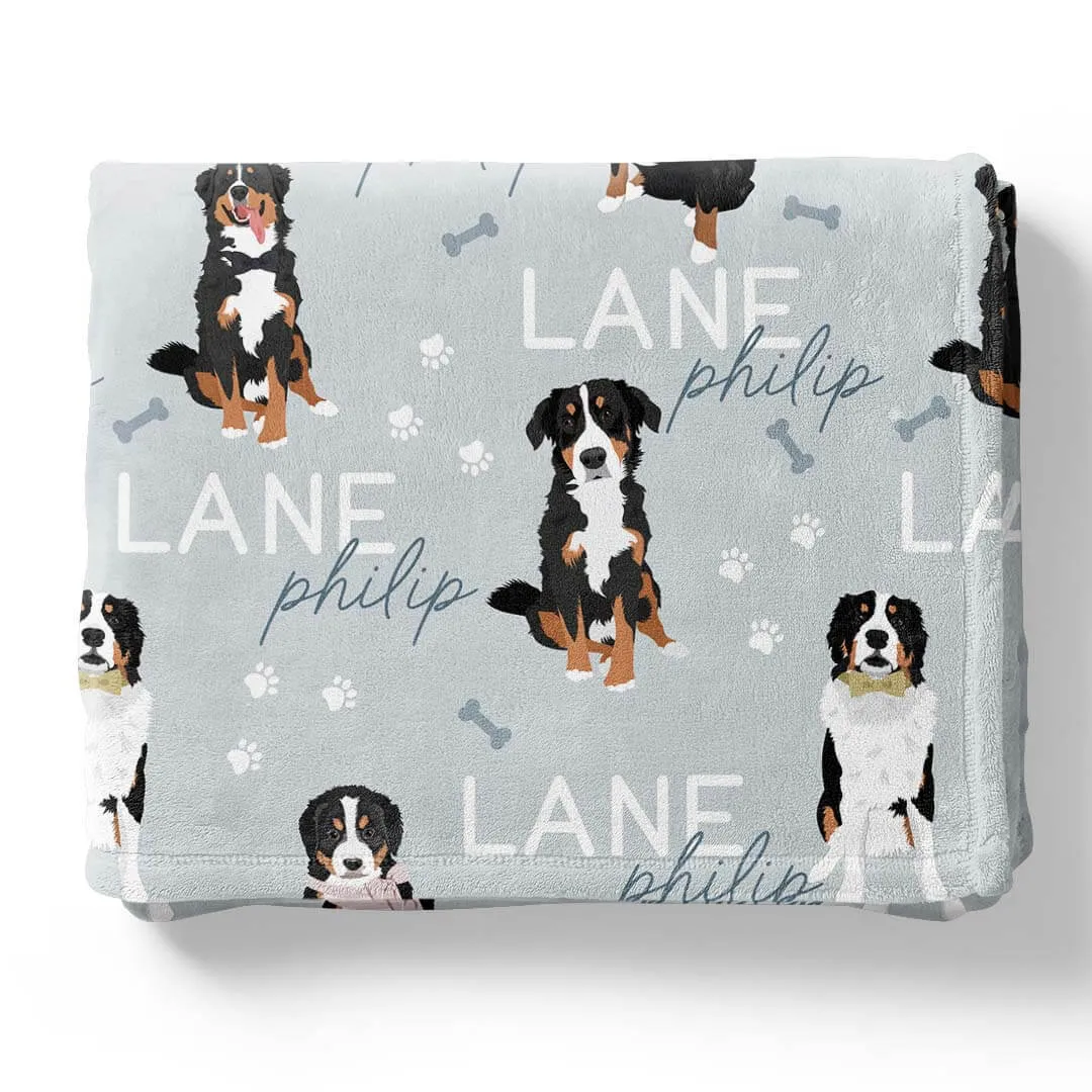 Personalized Kids Blankets | Dog Breeds