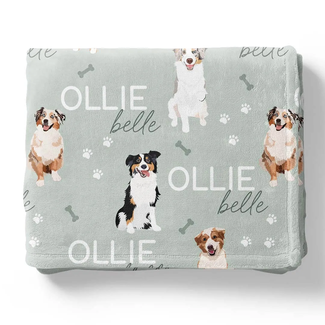 Personalized Kids Blankets | Dog Breeds