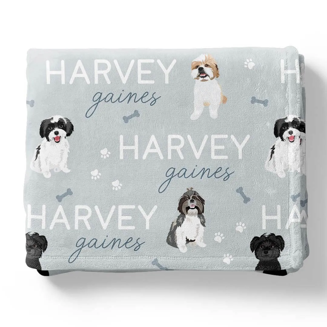 Personalized Kids Blankets | Dog Breeds