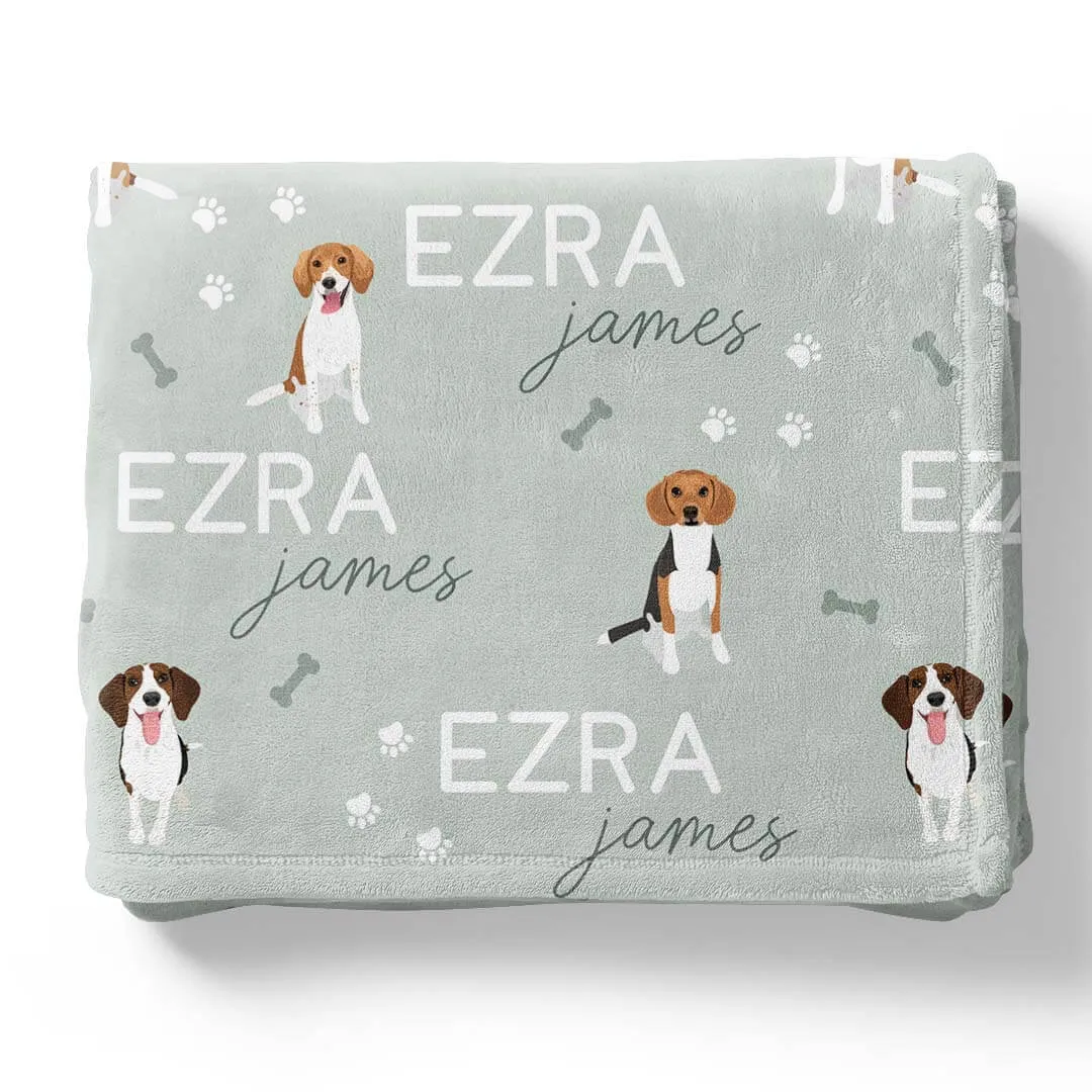 Personalized Kids Blankets | Dog Breeds