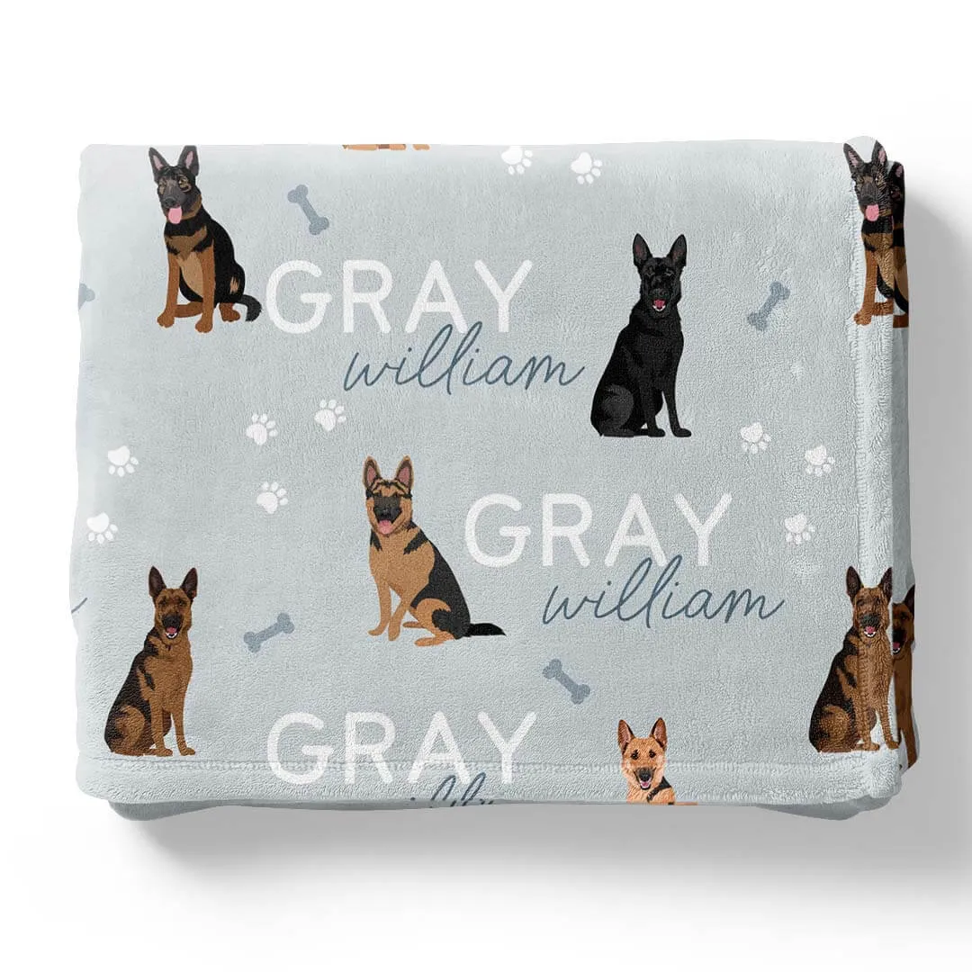 Personalized Kids Blankets | Dog Breeds