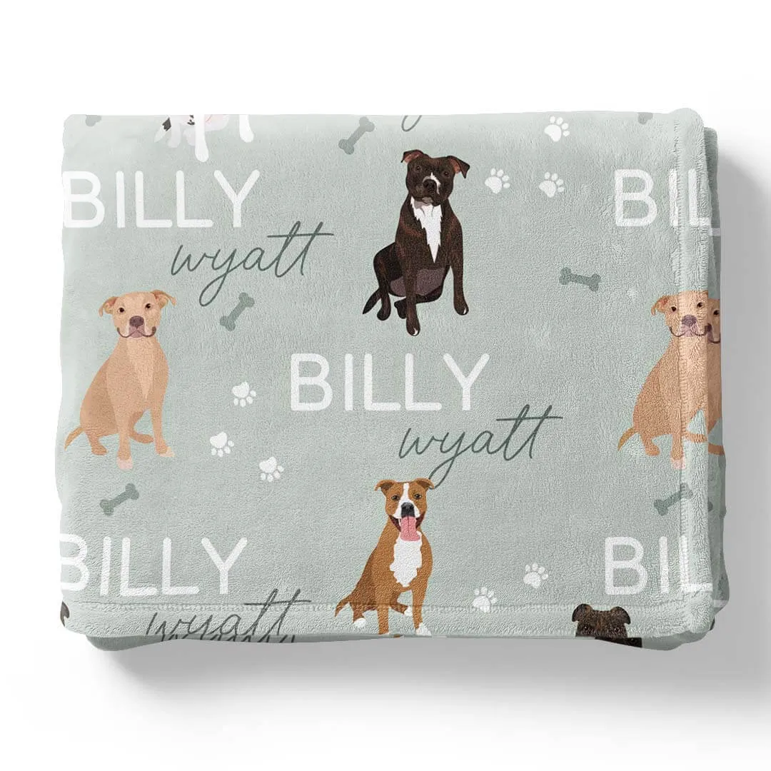 Personalized Kids Blankets | Dog Breeds