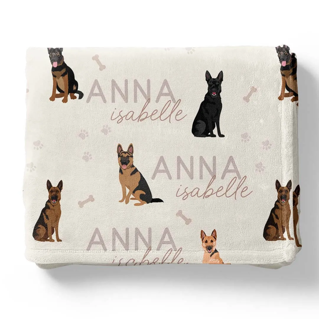 Personalized Kids Blankets | Dog Breeds
