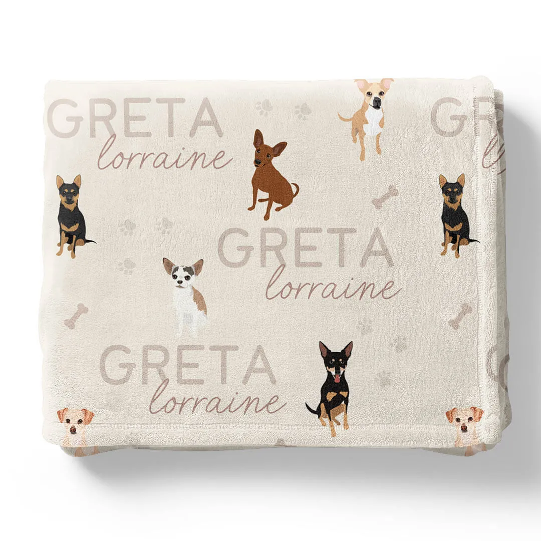 Personalized Kids Blankets | Dog Breeds