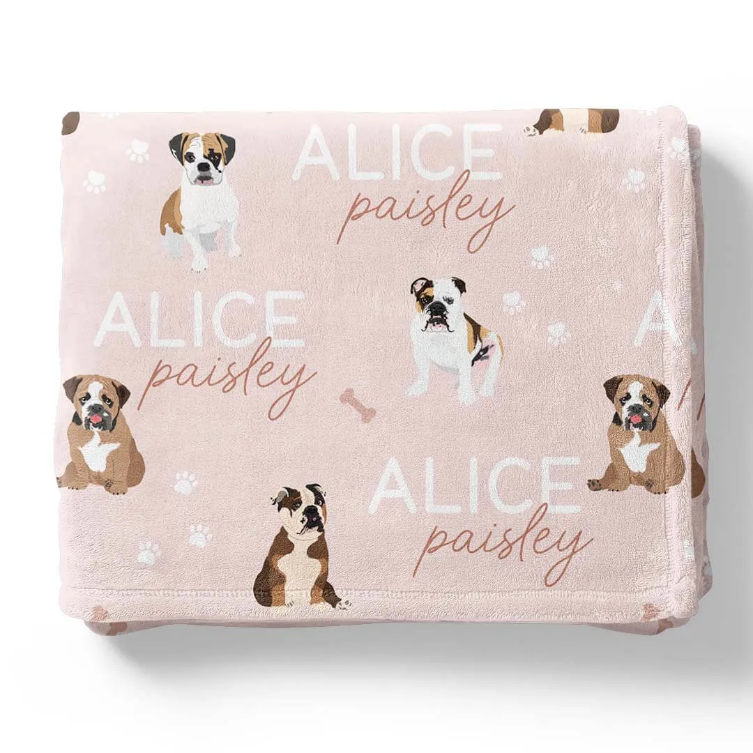 Personalized Kids Blankets | Dog Breeds