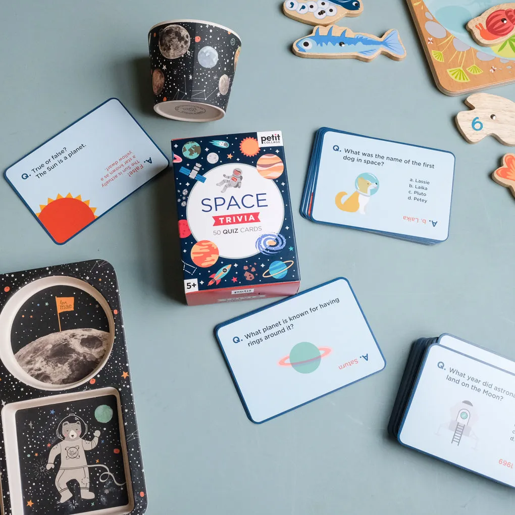 Petit Collage Trivia Card Space