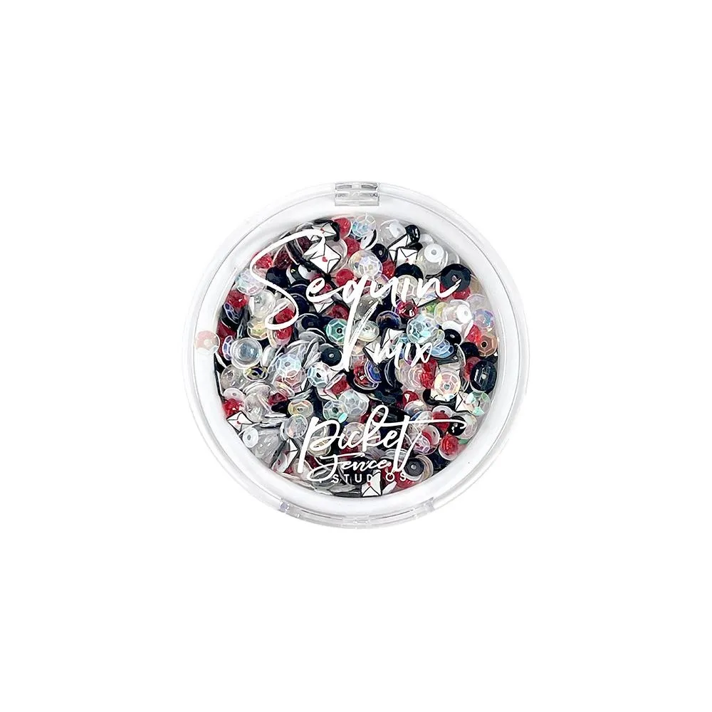 Picket Fence Sequin Mix & Embellishments - Snail Mail*