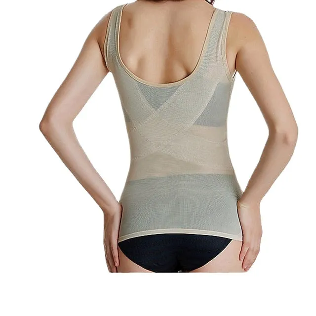 Plus Size Women Body Shaper Waist Trainer Slimming Underwear Corset Pants Slimming Belt Shapewear Corrective Underwear