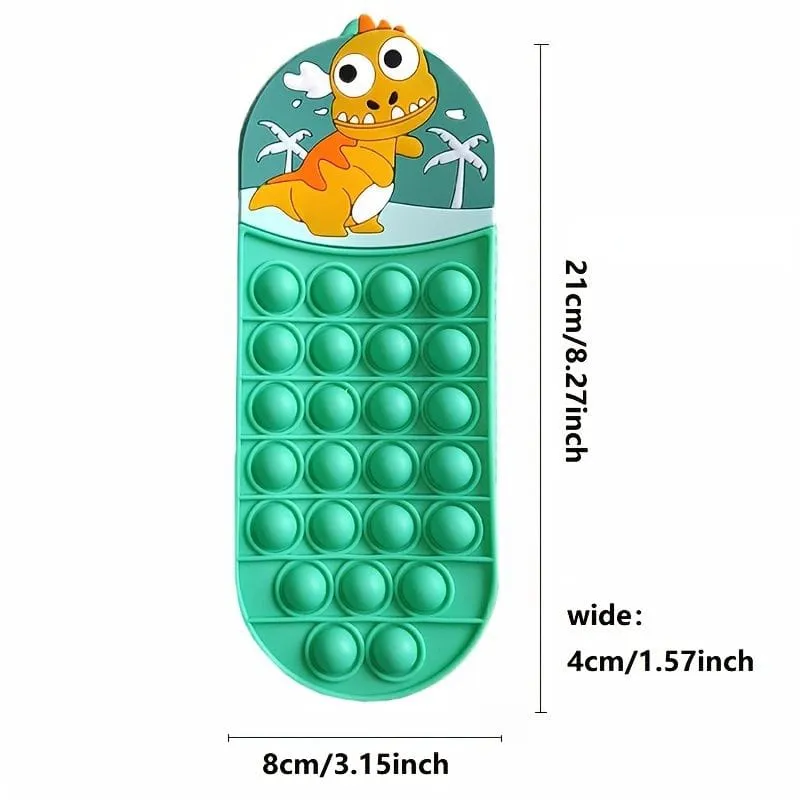 Pop it Stationery Organizer - Dinosaur and Space Design