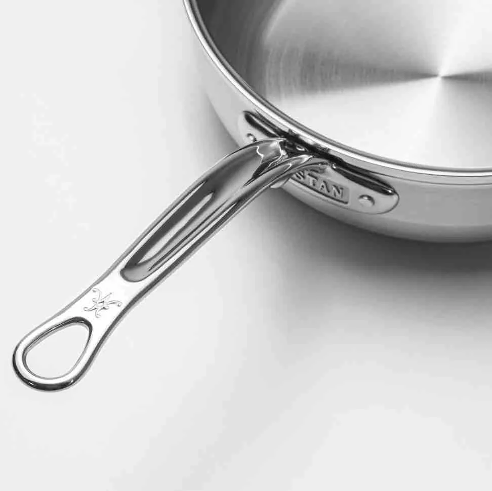 Professional Clad Stainless Steel Induction 4pc Cookware Set