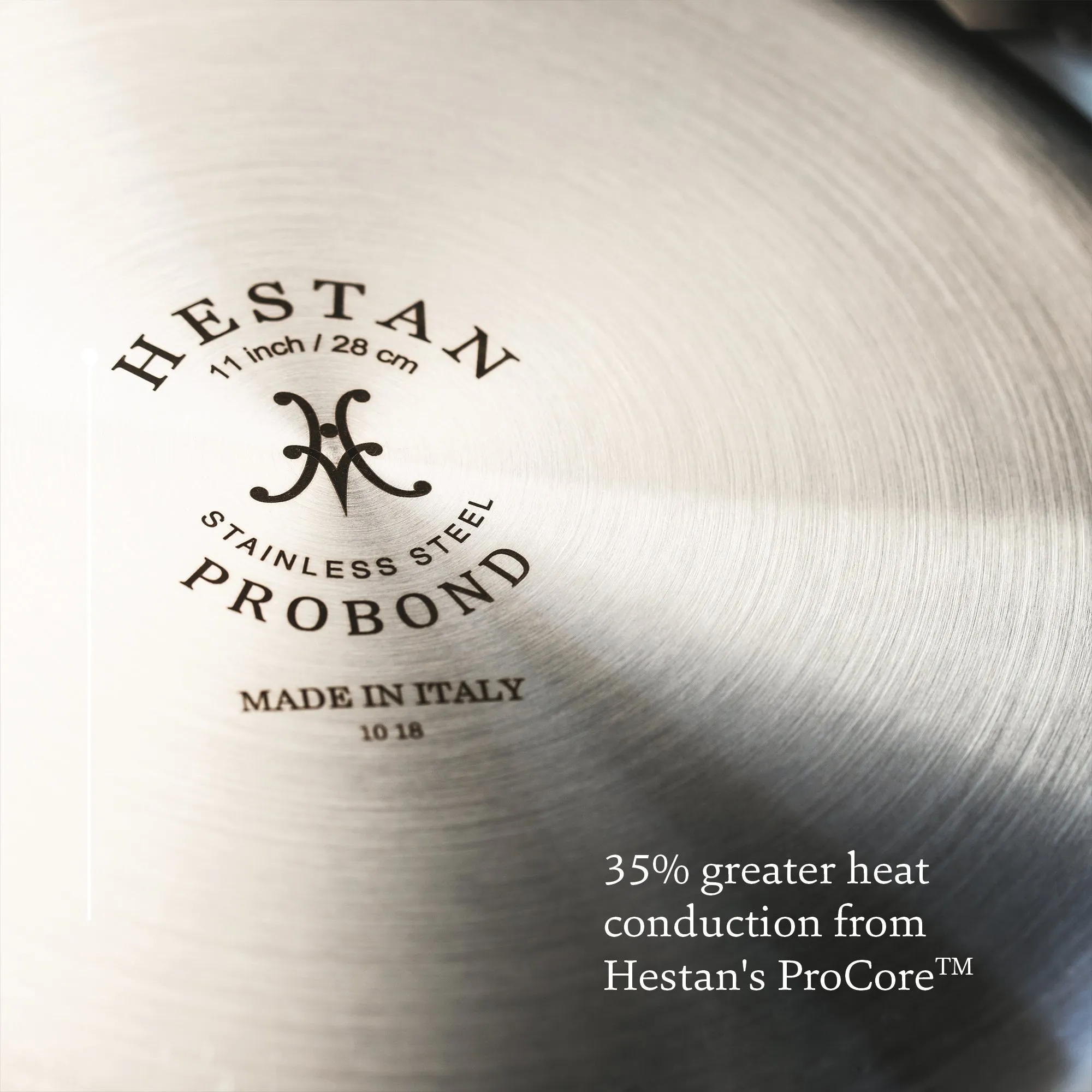 Professional Clad Stainless Steel Induction 4pc Cookware Set
