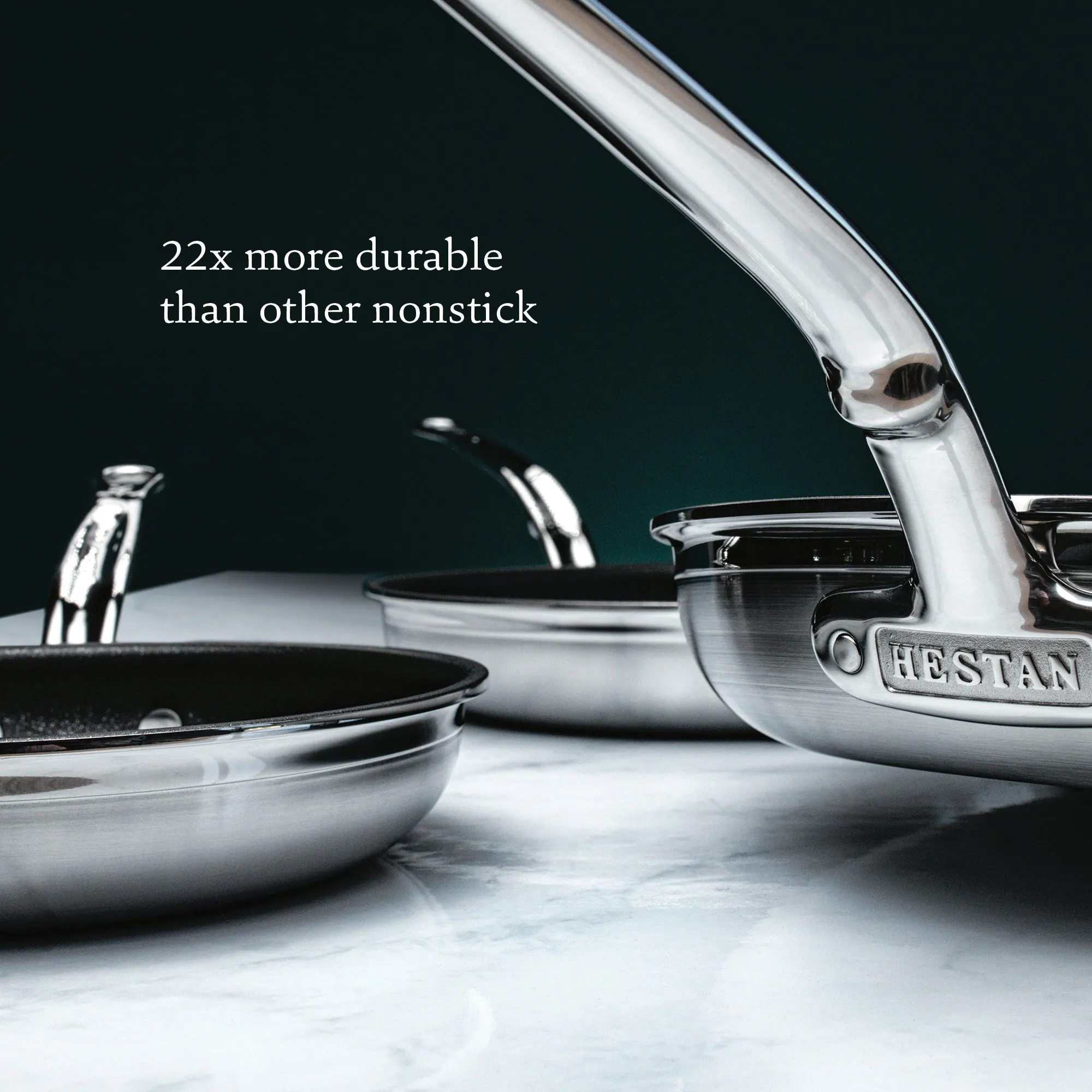 Professional Clad Stainless Steel Induction 4pc Cookware Set