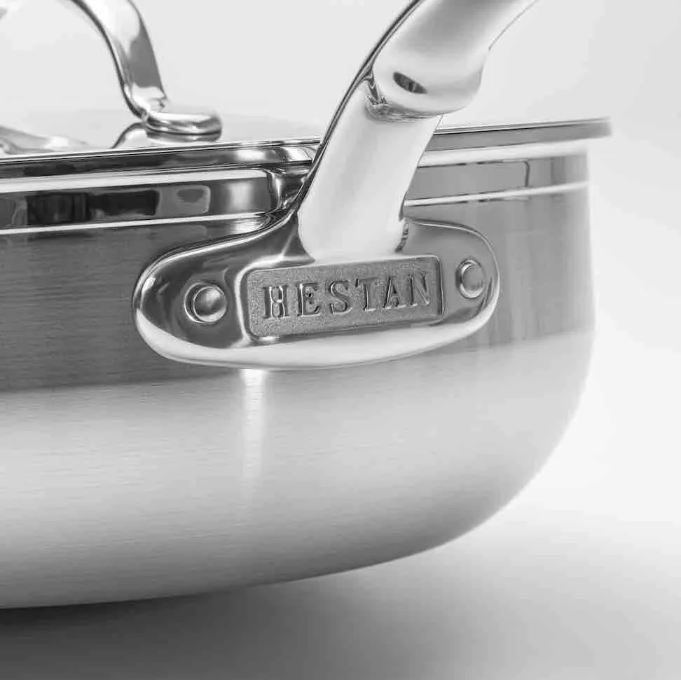 Professional Clad Stainless Steel Induction 4pc Cookware Set