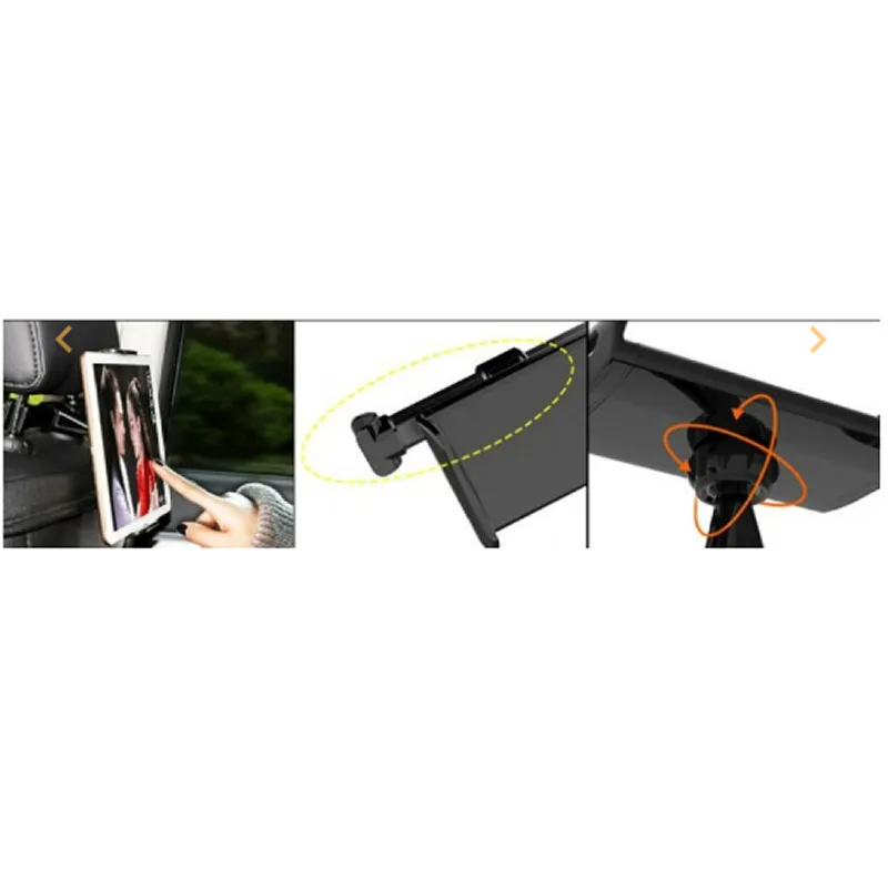 Q7 360 Degrees Adjustable Car Rear Pillow Stand 100P