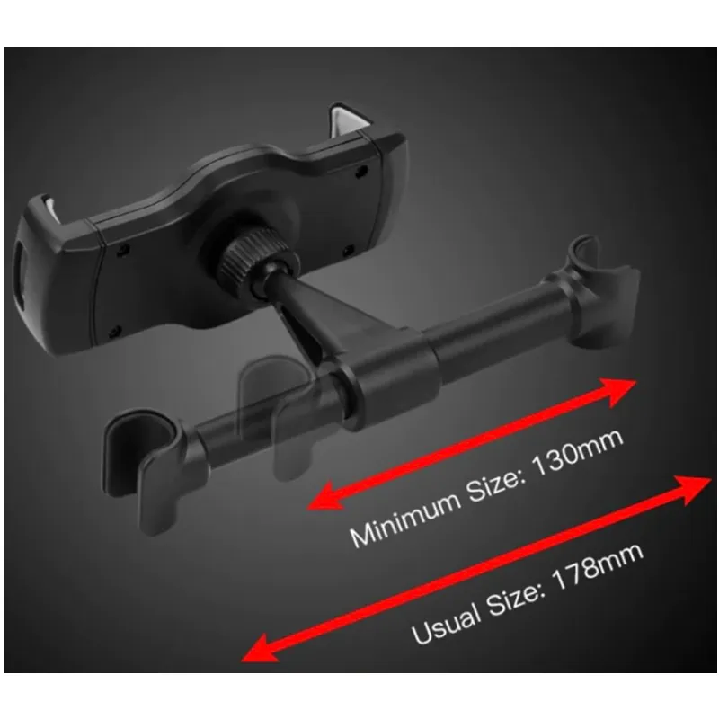 Q7 360 Degrees Adjustable Car Rear Pillow Stand 100P