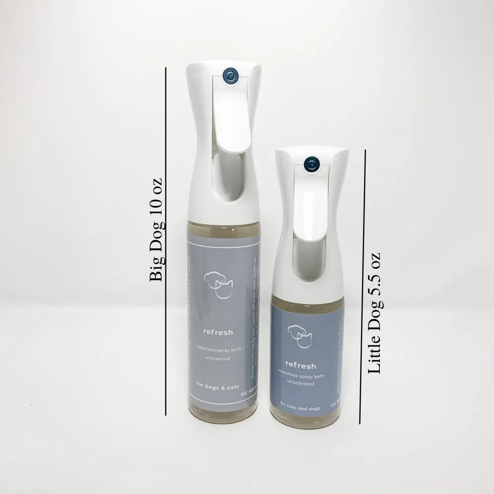 Refresh, Organic, No Rinse, Waterless, Misting Spray Shampoo