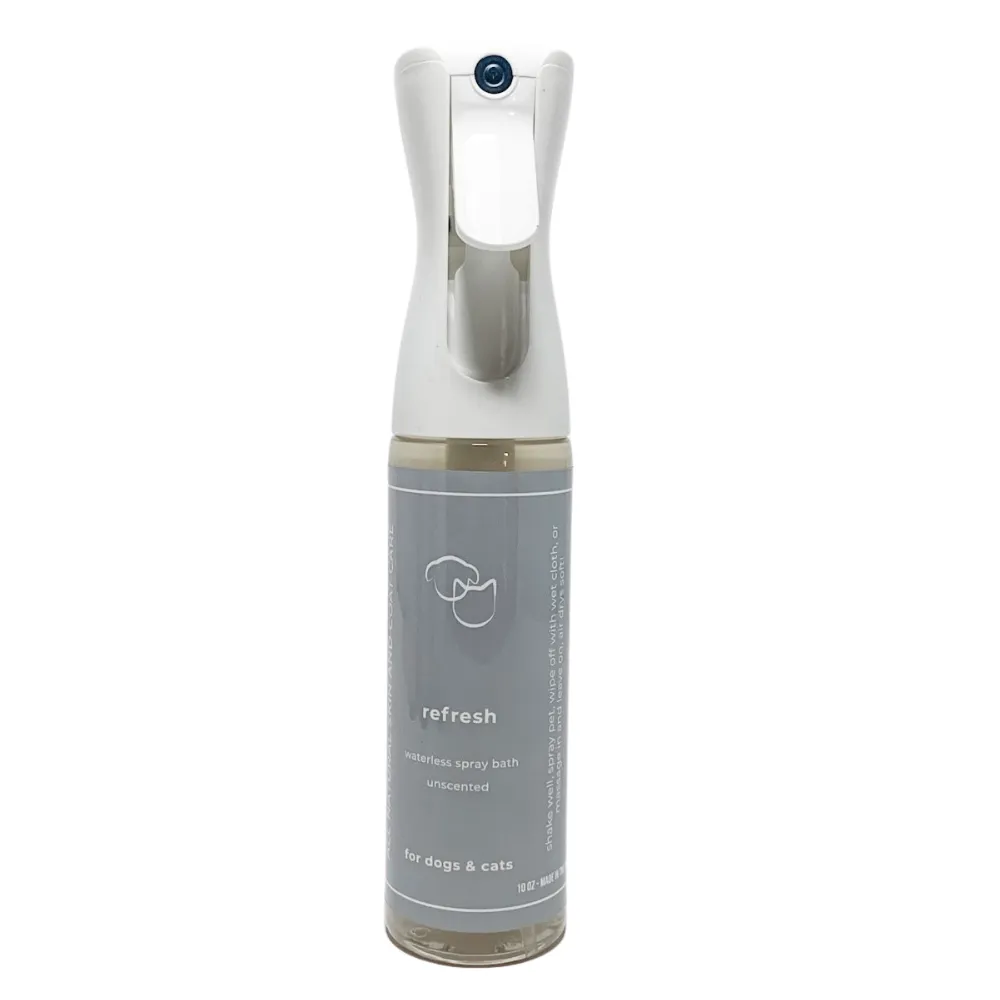 Refresh, Organic, No Rinse, Waterless, Misting Spray Shampoo