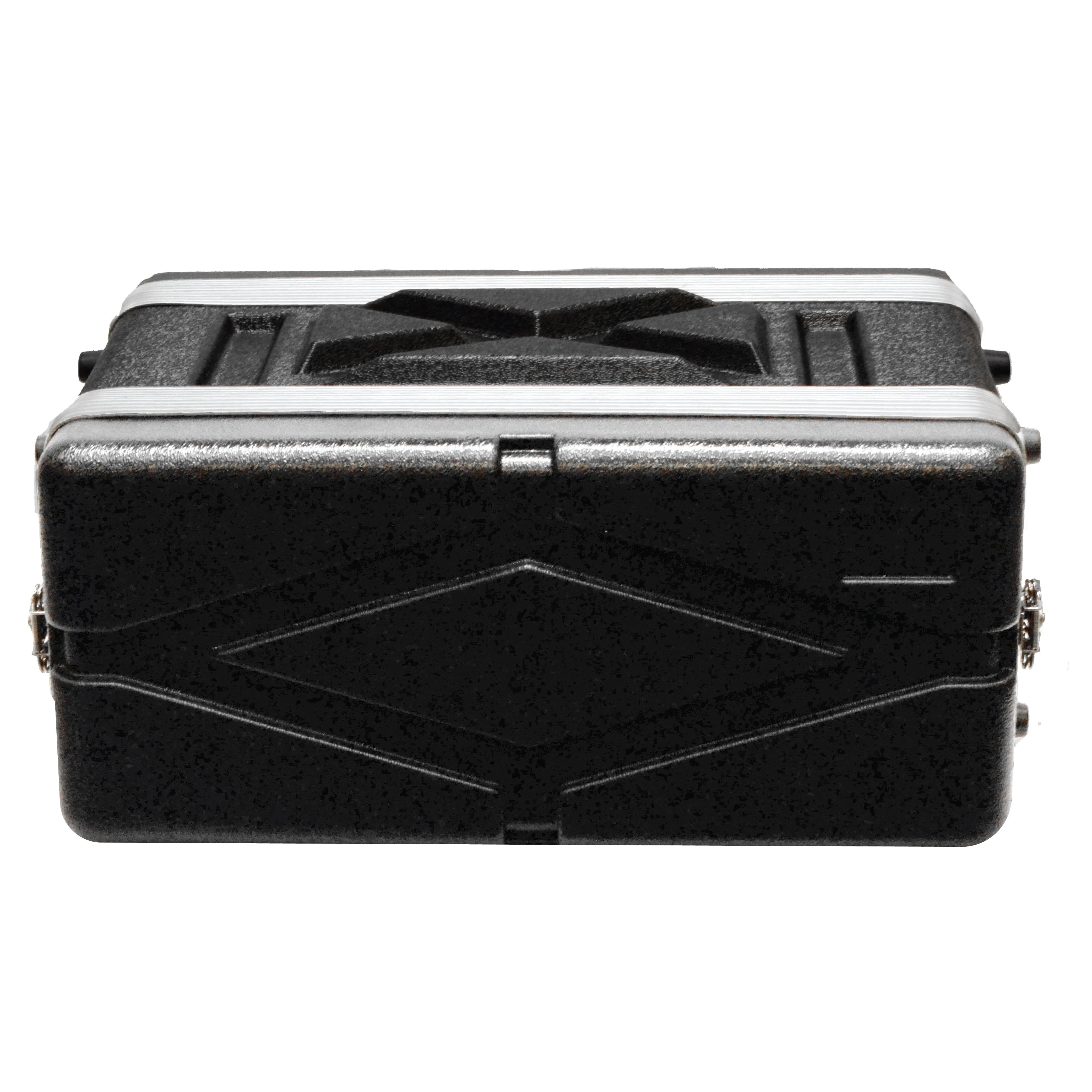 SALWR4S - Lightweight 4 Space Compact ABS Rack Case - 4U PA DJ Shallow Rack Case