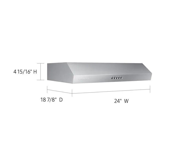 Samsung NK24T4000US 24" Under Cabinet Range Hood in Stainless Steel