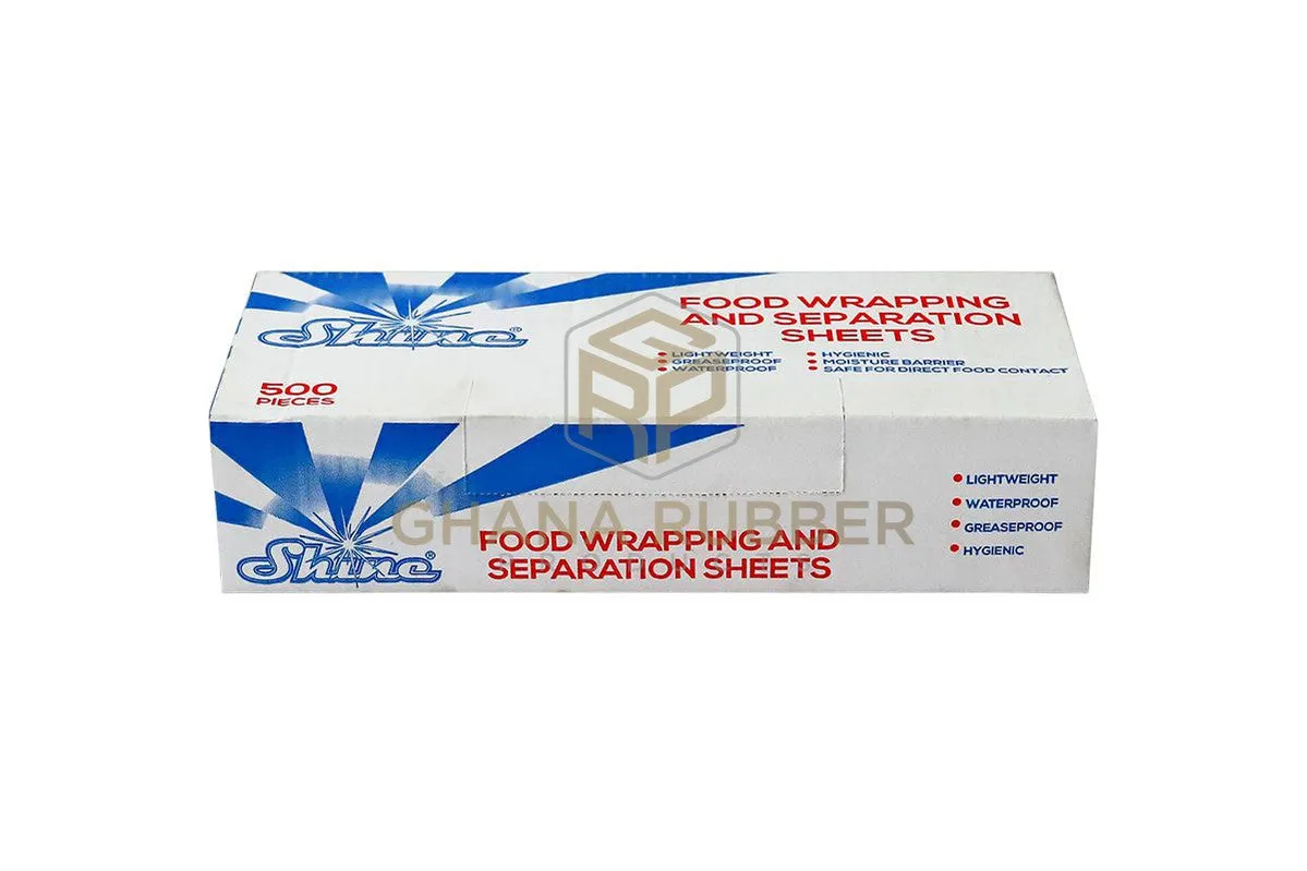 Shine Food Wrapping Sheets