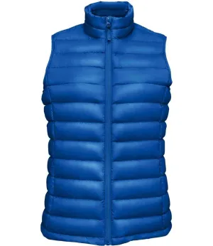 SOL'S Ladies Wilson Lightweight Padded Bodywarmer | Royal Blue