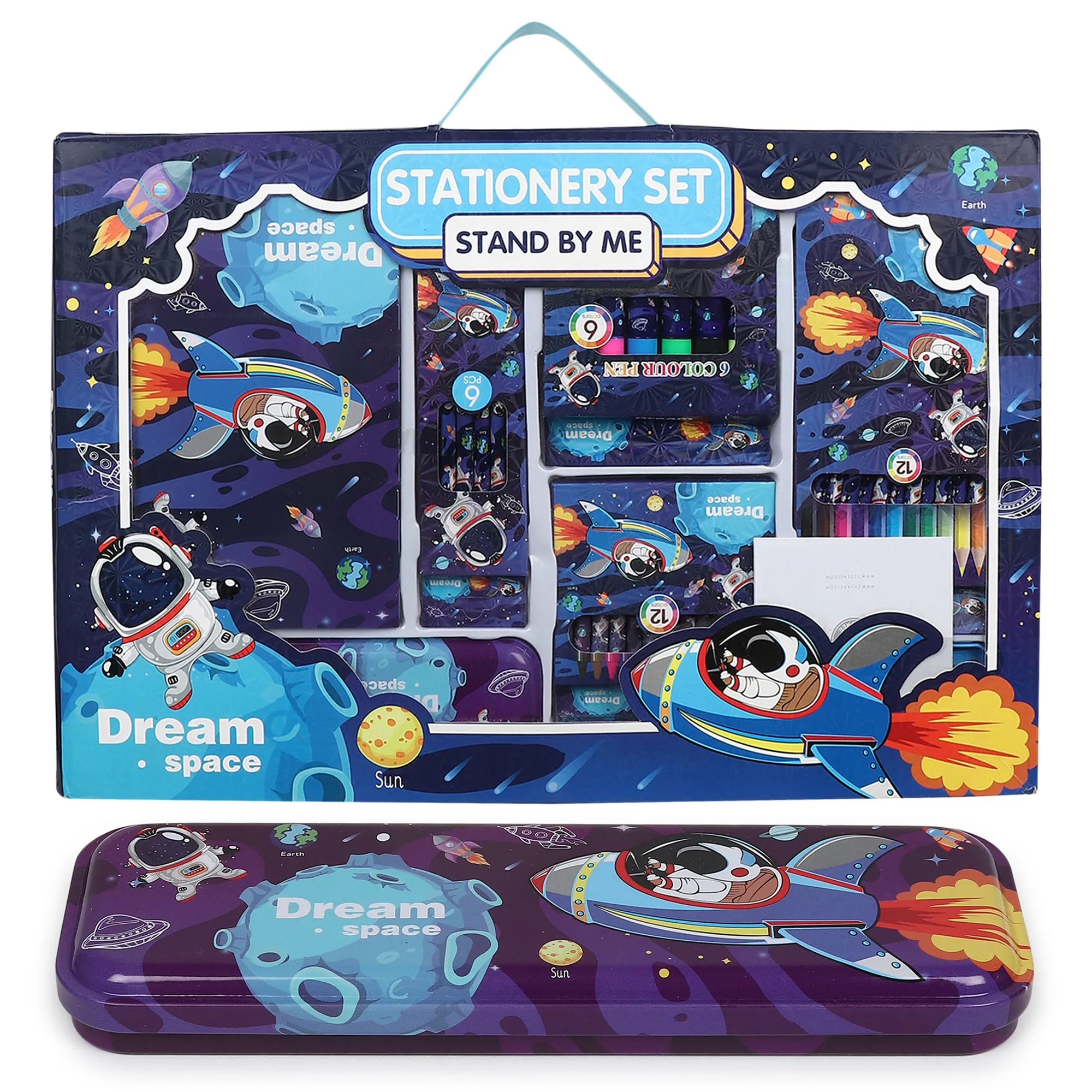 Space Theme Stand By Me Giant Stationery Set (Pack Of 1)