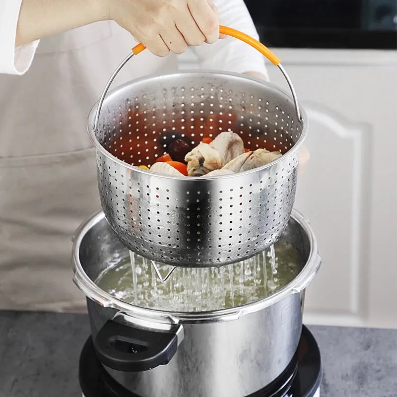 STEAMER AND FRYING BASKET