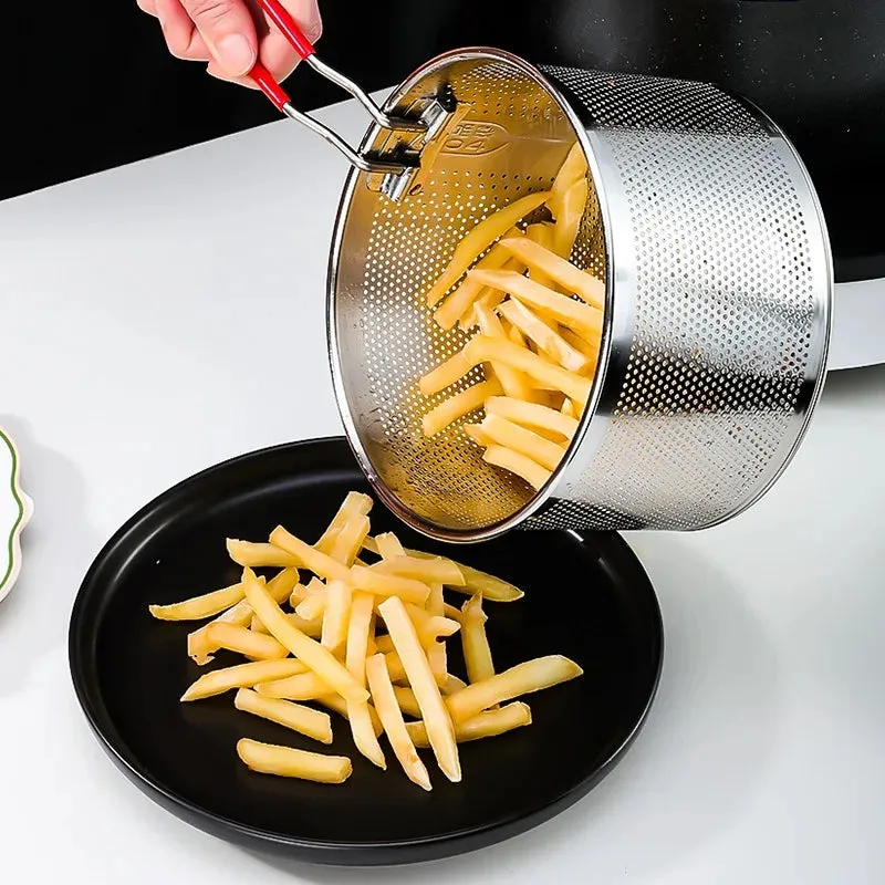 STEAMER AND FRYING BASKET
