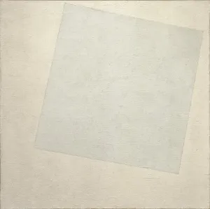 Suprematist Composition: White on White - Posters