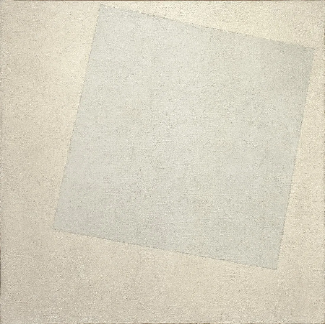 Suprematist Composition: White on White - Posters