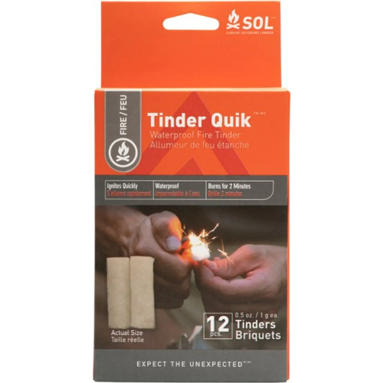 Tinder Quik - 12 Pack