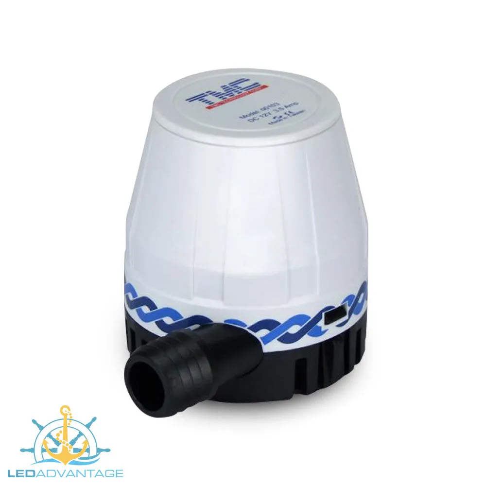 TMC Compact Bilge Pump 450GPH/900GPH 12V