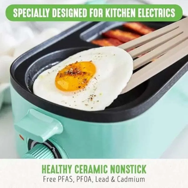 Turquoise 3-in-1 Breakfast Griddle
