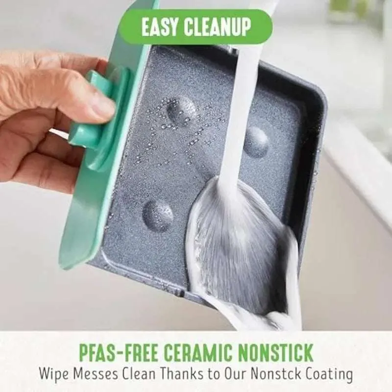 Turquoise 3-in-1 Breakfast Griddle