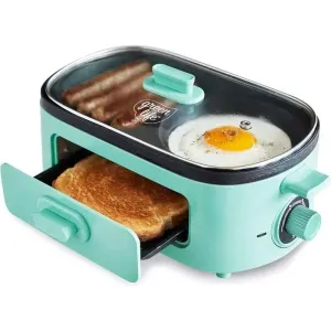 Turquoise 3-in-1 Breakfast Griddle