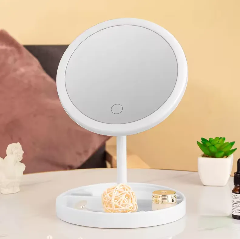 Usb Rechargeable Led Table Vanity Mirror Light F30-55-10