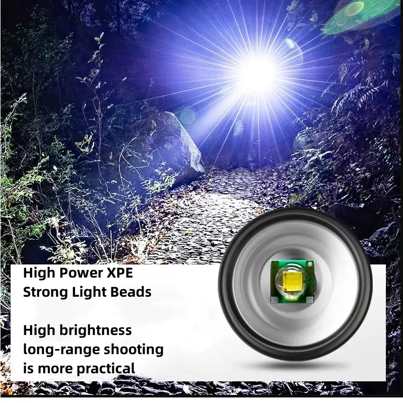 Usb Rechargeable Mini Cob Flashlight Q - S112