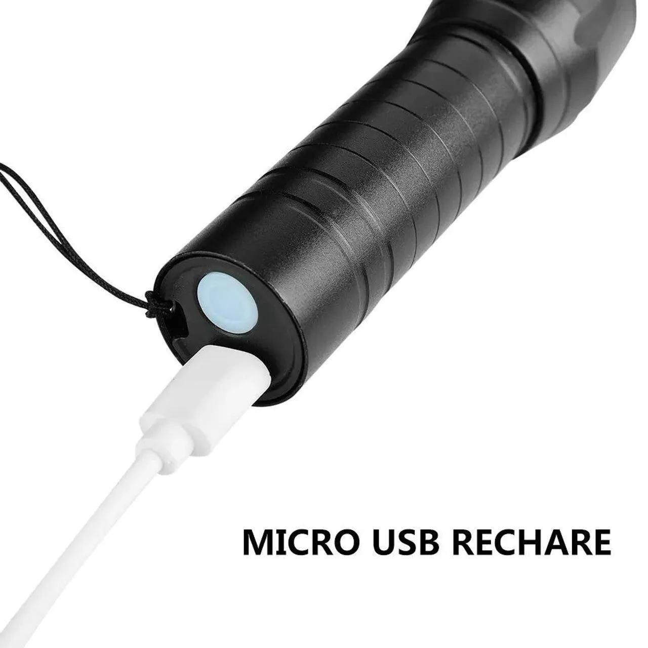 Usb Rechargeable Mini Cob Flashlight Q - S112