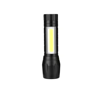Usb Rechargeable Mini Cob Flashlight Q - S112