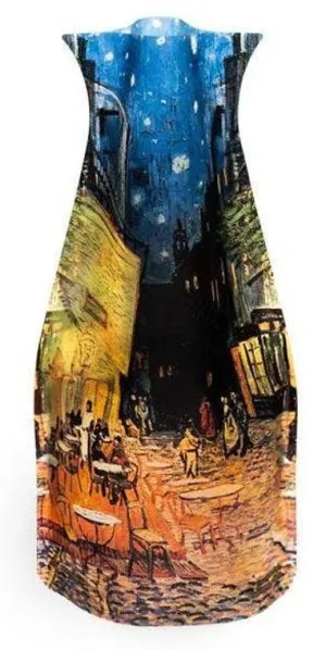 Van Gogh Terrace At Night Vase